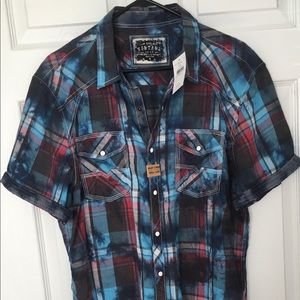Men’s BKE Buckle Shirt Large NWTs